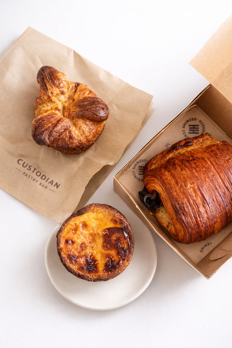 Custodian pastries and baked goods